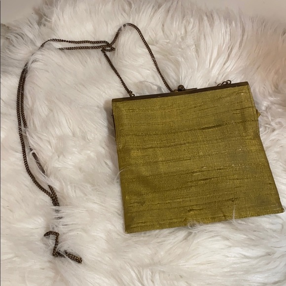 DESIGNER SILK EVENING BAG - Picture 4 of 6